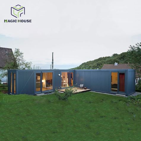 Modifitseeritud Lääne Standard Prefab 40ft konteiner maja