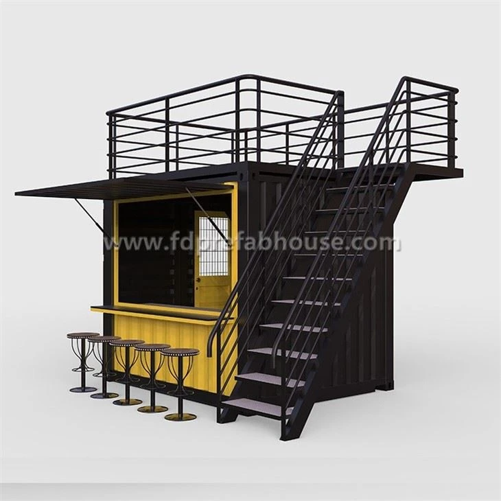 Container Coffee Shop Design In USA