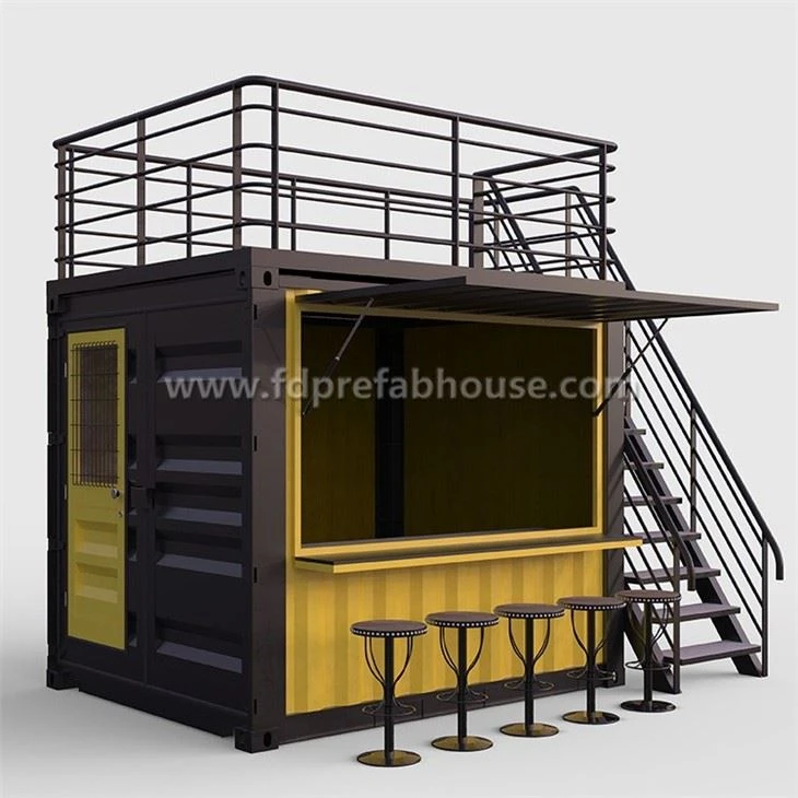 Container Coffee Shop Design In USA