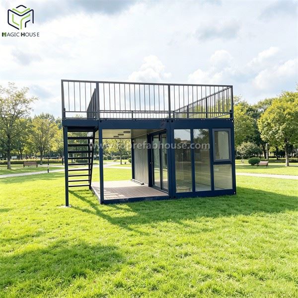 Double Story Container Showroom For Sale factory