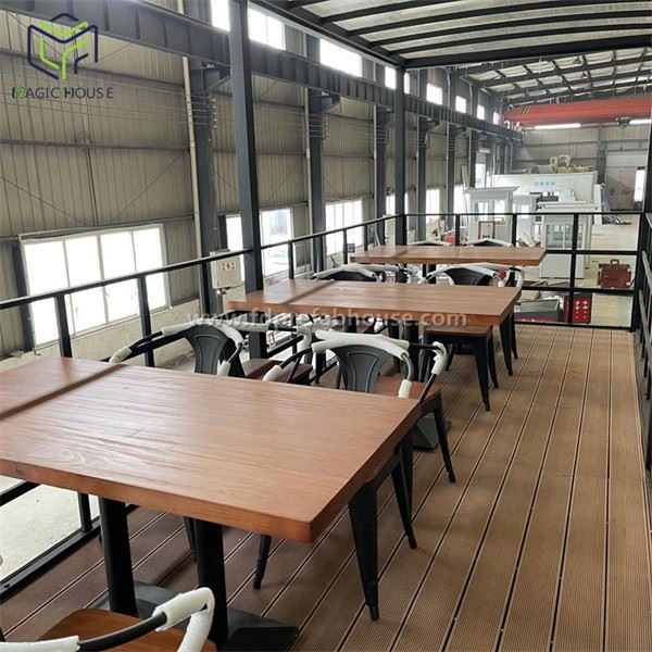 20ft Double-decker Container Coffee Shop high quality